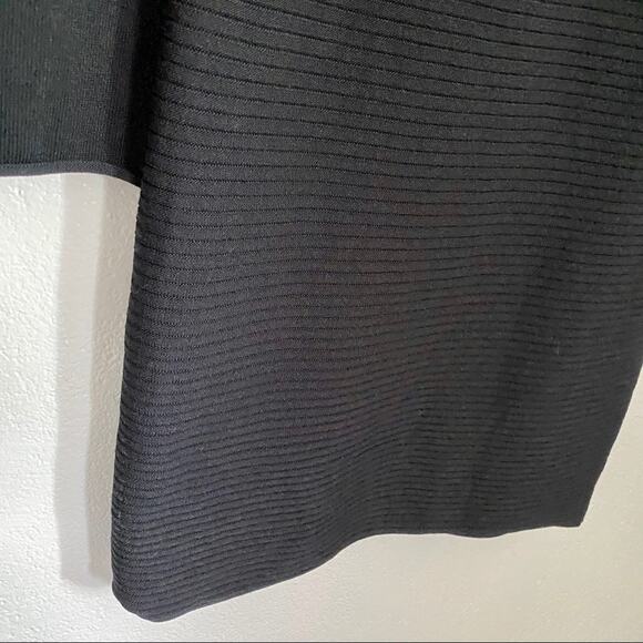 Max Studio Long Sleeve Black Bandage Dress Size Medium - Picture 7 of 12